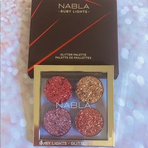 Nabla Ruby Lights Pressed Glitter Palette Quad